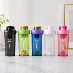 ขวดเชคโปรตีน PP ปราศจากสาร BPA ขนาด 700 มล. พร้อมหูหิ้ว ป้องกันการรั่วซึม แก้วผสมสำหรับออกกำลังกาย รับทำโลโก้ตามสั่ง โรงงานเวียดนาม รับผลิตแบบ OEM ODM - Product Image 3
