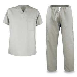 Vente Flash - Tenues Médicales d'Hôpital pour Hommes - Ensembles de Blouses en Coton 100% Tissé Taille Unique avec Livraison Rapide - Product Image 6