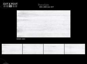 Azulejos de Porcelana con Aspecto de Mármol de 300x600 mm, 12x24 Pulgadas, GVT PGVT, Calidad de Exportación, Proveedor, Azulejo de Pared con Efecto Mármol Calacatta de 12x24 - Product Image 3