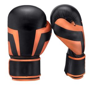 Premium Matte PU Leather Boxing <b>Gloves</b> Custom Logo Gym Training Heavy Bag Sparring Mitts For Men Women Target Sports Wholesale - Product Image 2