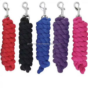 Cuerda de plomo de nailon para caballos de alta calidad, fabricante de cuerda de plomo respetuoso con el medio ambiente en India, personalización de pedidos a granel disponible - Product Image 3