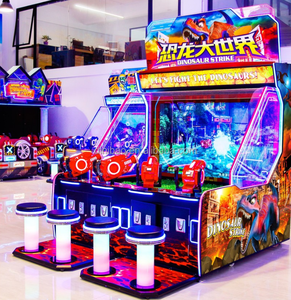Dinosaur Era Water Shooting Arcade <b>Machine</b> 65 Inch 4 Player Coin Operated Redemption Game - Product Image 3