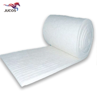 Couverture en fibre céramique 1260C, 7 mm d'épaisseur, tapis isolant, fibre réfractaire ignifuge pour la doublure des fours industriels, des fours et des chaudières