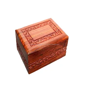 Wholesale Supplier Best Selling Memorial Ashes Casket Urn Wooden Best material Custom Pet Cremation urn