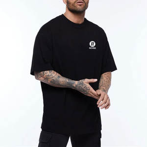 T-shirt surdimensionné le plus populaire, sur mesure, nouveau style, col rond - Product Image 1