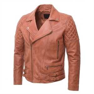 Veste en cuir pour homme, style décontracté, tendance, moderne, de qualité supérieure, confortable, durable, élégante, en vente - Product Image 1