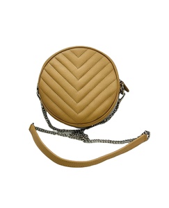 Bolso Bandolera Cruzado de Cuero Genuino Premium Portátil con Cierre de Cremallera Única y Correa Desmontable para Damas - Product Image 1