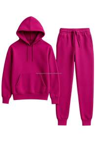 Trending Style High Performance Best Quality Tracksuits Cotton Blend Breathable Zipper Set With Joggers Style Winter Casual Wear - Product Image 3