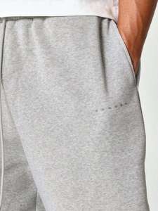 <b>Men</b> <b>Wide</b> <b>Leg</b> Sweat Pants Casual 100 Percent Cotton Fleece Loose Fit Baggy Sweat <b>Trouser</b> Running Gym Wear Mid Waist Sweatpants - Product Image 3