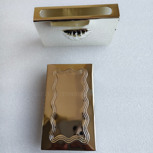 Boîte à allumettes décorative en laiton faite à la main, porte-allumettes de luxe, moderne, écologique, durable, couleur personnalisable, accessoire pour la maison - Product Image 6