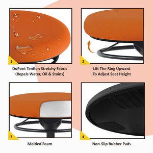 Silla ejecutiva de oficina, resistente y giratoria - Product Image 4