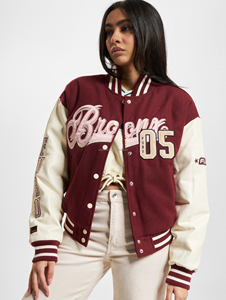 Chaqueta Universitaria FUBU City 05 Personalizada y Exclusiva para Mujer, Chaqueta de Béisbol, Chaqueta Corta de Lana con Letras para Mujer - Product Image 2