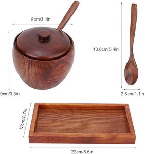 Premium Quality Wooden Container Wholesale Price Multipurpose <b>Storage</b> <b>Box</b> for Spices Dry Fruits and Kitchen Use From India - Product Image 2
