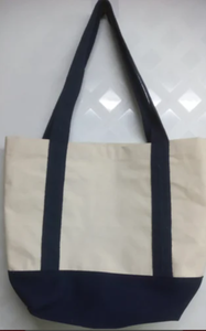 Bolsa de Mano de Algodón Grueso con Impresión DTF Personalizada, Bolsa de Mano de Lona de Algodón Resistente con Logotipo Personalizado - Product Image 2