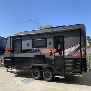 Remolque Camper en Oferta, Estándar Australiano, Acero Inoxidable, Lujo, con Aire Acondicionado, para 4-6 Personas, con Capacidad de Carga de 50 kg - Product Image 1