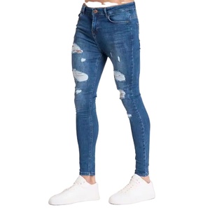 Anti-wrinkle Quick Dry Anti-pilling New Design <b>Men</b> Distressed Trouser <b>Jeans</b> Streetwear Top Quality <b>Men's</b> Distressed Trouser - Product Image 3