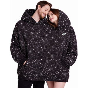 Sweat-shirts tendance entièrement ornés de strass, pull scintillant en cristal, sweat-shirt pour deux personnes, sweat-shirt surdimensionné, logo personnalisé OEM, sweat-shirts pour couple - Product Image 5