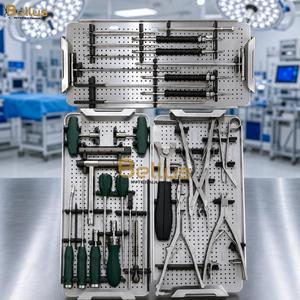 Sistema de tornillos pediculares ortopédicos 6.0, juego de instrumentos manuales de acero inoxidable para cirugía de columna, OEM ODM, directo de fábrica - Product Image 1