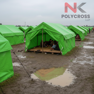 Lona Portátil para Campamentos de Asistencia Humanitaria, Lona Multiusos para Campamentos de Emergencia al Aire Libre, para Exportación - Product Image 4
