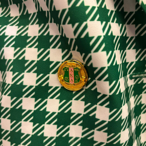 Blazer AKA Houndstooth para Mujer, Estilo Griego, Patrón Clásico, Chaqueta Formal, Corte Entallado Elegante, Calidad Premium, Prenda Elegante - Product Image 6