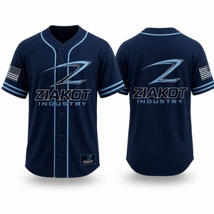 Camiseta de Béisbol Auténtica Personalizada de Alta Calidad al por Mayor, con Rayas Blancas y Negras, Roja y Negra, de Fabricante Pakistaní - Product Image 3