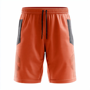 Shorts de sport pour hommes, shorts de football, shorts d'entraînement, shorts en laine à séchage rapide, respirants, avec cordon de serrage, shorts de course, shorts de basketball - Product Image 2