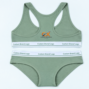 Prix d'usine OEM ODM Soutien-gorge de sport grande taille à maintien élevé pour la course et Culottes sans couture Fabricant - Product Image 3