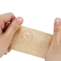 Bandage Cohésif Sportif à Approvisionnement Rapide 2,5 cm – Soutien Polyvalent pour Blessures, Respirant, Élastique, Auto-Adhésif