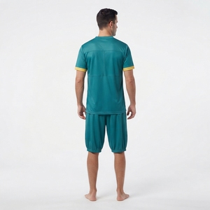 Conjunto de Uniforme de Fútbol Americano para Hombre, Corte Atlético, Cuello en V, Manga Corta, Uniforme Deportivo de Equipo, Ropa de Entrenamiento de Alto Rendimiento - Product Image 2