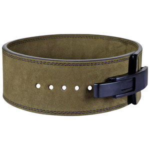 Cinturón de Levantamiento de Pesas de Cuero Vacuno con Hebilla Cuadrada/Rectangular de Aleación de Alta Resistencia, Duradero y de Primera Calidad, Longitud Personalizada - Product Image 4