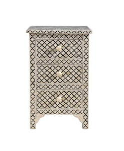 Bone Inlay Console Bone Inlay Accent <b>Table</b> - Product Image 1
