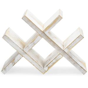 Porte-vin en métal classique et moderne, support pour 4 bouteilles, sur roulettes, durable, respectueux de l'environnement, support de présentation de vin en fer - Product Image 3