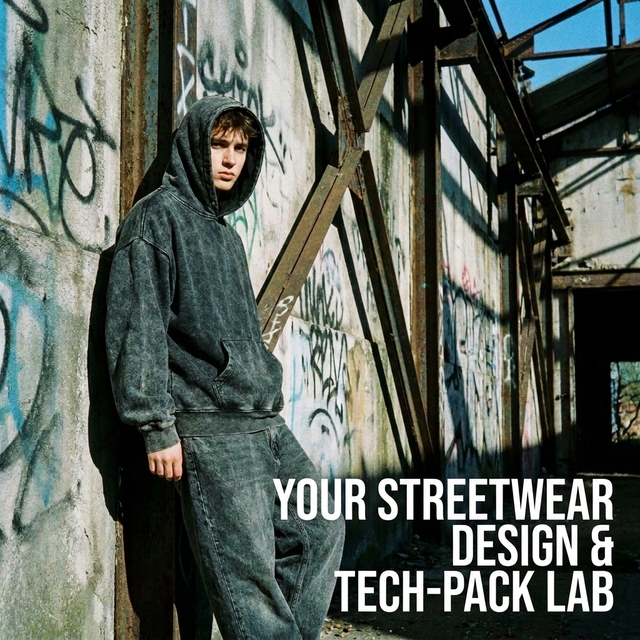 Premium 500GSM Sun-Faded Cotton Hoodie Boxy Fit Vintage Wash Streetwear Hoodie for Independent Brands