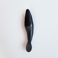 Outil de massage artisanal en corne de buffle naturelle écologique, bâton de grattage traditionnel pour points d'acupuncture, ergonomique pour la réflexologie musculaire corporelle