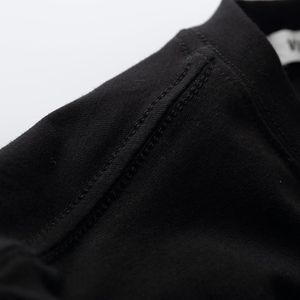 T-shirts pour hommes en coton 100% lourd 200g, tissu peigné, col rond, logo tricoté sur le devant, sérigraphié, respirant, vente en gros - Product Image 5