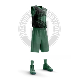 Uniforme de Baloncesto Personalizado de Poliéster, Tejido Transpirable, Corte Atlético, Ideal para Clubes, Escuelas y Eventos Deportivos - Product Image 3