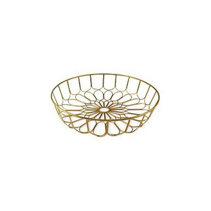 Handmade Iron Wire Fruit Holder Basket with Premium Finish Hanging & <b>Standing</b> Multifunctional for Modern Interiors - Product Image 2