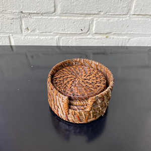 Posavasos de Ratán con Aspecto Natural, Ideal para Mesa de Centro, Encimera de Cocina y Uso Diario, Venta al por Mayor desde India - Product Image 1