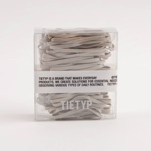 Coleteros TIETYP, Bandas Elásticas de Goma de Color Sólido, Minimalistas y Modernas para Uso Diario, Paquete para Mujer, Empaquetado en Cartón, Hecho en Corea - Product Image 4
