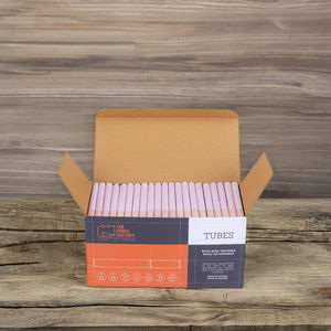 Filtre en bois compressé 9 mm avec tube en papier rose pré-roulé, qualité supérieure, boîte de 170 unités, prix usine - Product Image 2