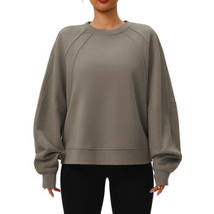 Veste de sport pour femme Advanced Sense avec doigts couvrants, idéale pour le Pilates, le fitness en extérieur et le yoga, antibactérienne, légère et ajustée, collection automne - Product Image 5