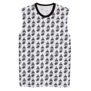เสื้อกล้ามถักแขนกุดระบายอากาศลำลองสำหรับผู้ชายเสื้อกล้ามออกกำลังกายยิมออกกำลังกาย - Product Image 5