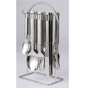 Elegant Round Adjustable Long Handle Stainless Steel Flatware Stand Mirror Polish 30mL Capacity Wedding Custom Premium Quality - Product Image 4