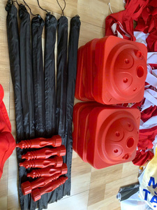 Water Fillable Plastic Tank Base for Feather <b>Flag</b> and Banner Stand Advertising Style Application for Outdoor Advertising Events - Product Image 2