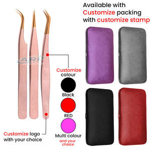 Pince à épiler à pointe en fibre antistatique, outil de précision pour les travaux de réparation électronique, pince à épiler professionnelle à pointe en fibre - Product Image 4