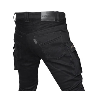 Pantalones protectores para motociclistas fabricados con tela textil con cobertura de armadura de nivel 1 CE. - Product Image 6