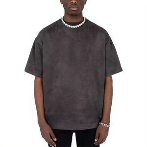 Camiseta Hip Hop al por Mayor con Lavado Ácido para Hombre, Estilo Urbano, Algodón Vintage, Logotipo Personalizado Impreso, Proveedor de Camisetas Lavadas - Product Image 6