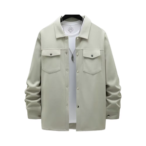 Chaqueta Cortavientos de Verano Unisex de Moda, Personalizada, con Exterior de Lona y Poliéster, Corte Ajustado, Cuello Mao, de Alta Calidad - Product Image 6