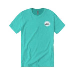 T-shirt Homme Haut de Gamme en Coton Peigné Uni Ultra Résistant pour Entraînement en Salle de Sport – Vente en Gros - Product Image 6