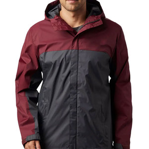 <b>Men</b> <b>Rain</b> <b>Jacket</b> Professional Outdoor Waterproof Wind Resistant Hooded <b>Jacket</b> with <b>Lightweight</b> Quick Dry Fabric and Comfortable - Product Image 1